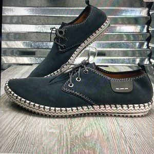 Fashion Casual Derby Gray Moc Low Top Sneakers Size 12